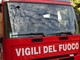 Cesio: Statale 28 chiusa per lo sversamento di gasolio da un camion, intervento dei Vigili del Fuoco