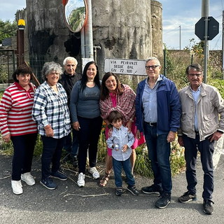 Elezioni Amministrative a Sanremo: il candidato Gianni Rolando in visita in via Peiranze Elezioni Amministrative a Sanremo: il candidato Gianni Rolando in visita in via Peiranze
