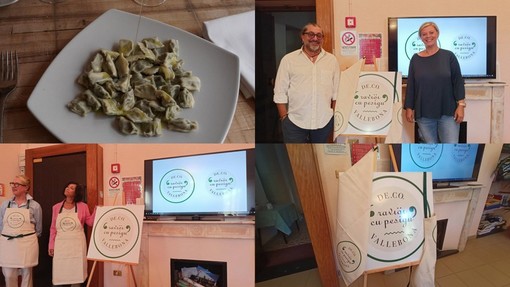 Pasta fatta in casa, Vallebona presenta la sua prima DeCo: i raviöi cu pesigu (Foto e Video) Pasta fatta in casa, Vallebona presenta la sua prima DeCo: i raviöi cu pesigu (Foto e Video)
