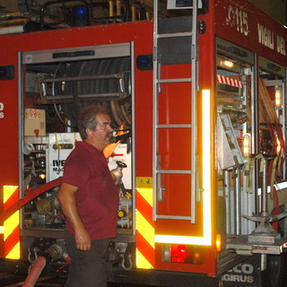 Bordighera: cassonetto in fiamme stanotte sul lungomare