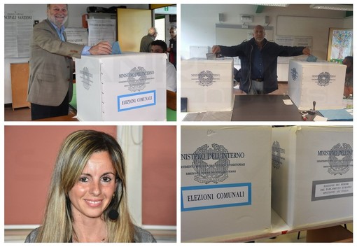 Ospedaletti: anche i candidati della città delle rose hanno votato questa mattina, ecco le foto
