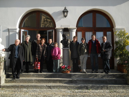 Bordighera: cittadini e turisti in visita oggi a Villa Garnier, le foto di Pietro Ranieri