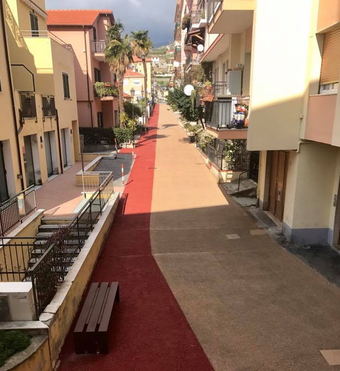 Riva Ligure: giovedì prossimo riapre finalmente via Giardino, la soddisfazione del Sindaco Giuffra