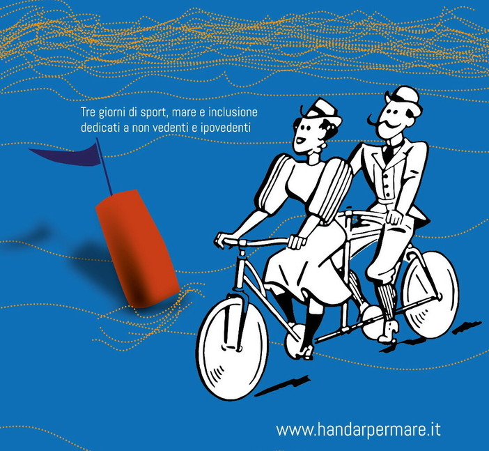 VELANDEM tra Imperia e Sanremo: vela e tandem per abbattere le barriere con lo sport inclusivo in Riviera ligure