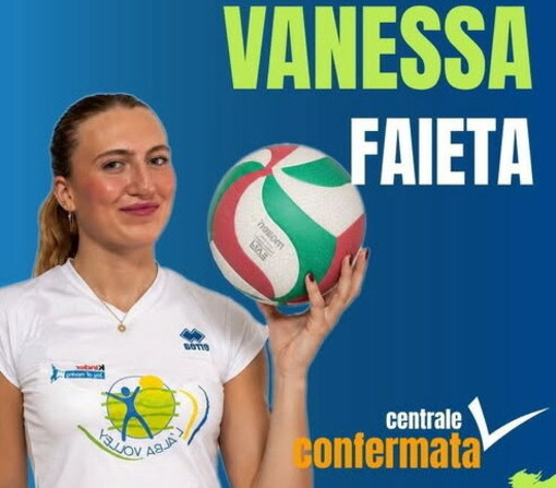 Volley: la sanremese Vanessa Faieta confermata all'Alba Volley, giocherà in Serie B1 dopo la storica promozione