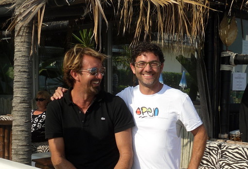 Gli organizzatori Valter Scotto e Andrea Ippolito