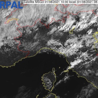 Maltempo: Arpal conferma la chiusura alle 15 dell’allerta gialla per temporali sul centro e sul levante della Liguria Maltempo: Arpal conferma la chiusura alle 15 dell’allerta gialla per temporali sul centro e sul levante della Liguria