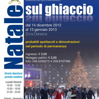 Arma Taggia: in funzione la pista pattinaggio sul ghiaccio in zona Darsena Arma Taggia: in funzione la pista pattinaggio sul ghiaccio in zona Darsena