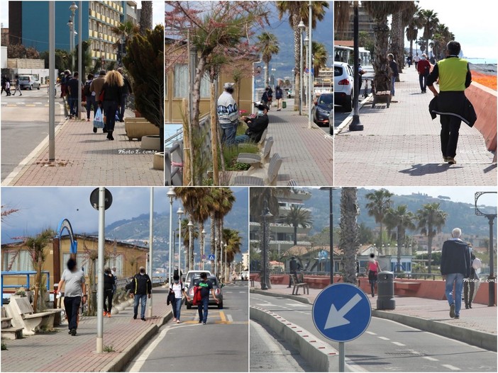 Le immagini da Vallecrosia (foto Eugenio Conte) Le immagini da Vallecrosia (foto Eugenio Conte)