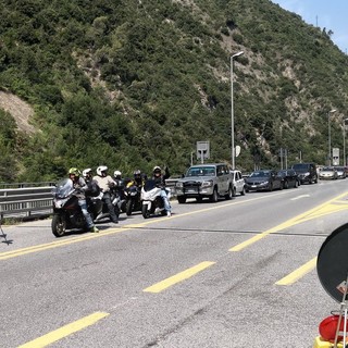 Fino a fine anno sulla Statale 20 tra Trucco e Airole limite massimo di velocità a 30 km/h e divieto ai ciclisti