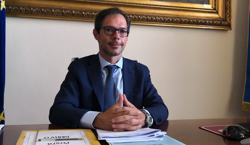 Il sindaco di Bordighera, Vittorio Ingenito