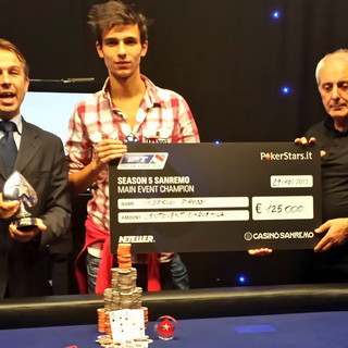 E’ Federico Piroddi il vincitore del 'Pokerstars.it Ipt' di Sanremo: a lui 150mila euro e l'ambita 'Picca'