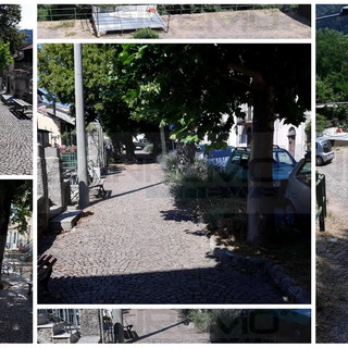 Bajardo: progetto per parcheggi al posto del verde in via Roma, protesta e petizione di alcuni 'bajocchi' (Foto)