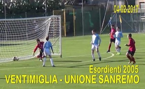 Ventimiglia Calcio. I risultati delle giovanili nel weekend: Doppia vittoria degli esordienti contro l'Unione Sanremo (VIDEO)