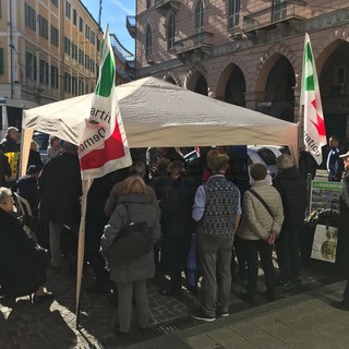 Il voto in piazza Colombo a Sanremo