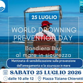 Taggia celebra la Giornata Mondiale della Prevenzione dell'Annegamento: sabato mattina iniziative in piazza Chierotti Taggia celebra la Giornata Mondiale della Prevenzione dell'Annegamento: sabato mattina iniziative in piazza Chierotti