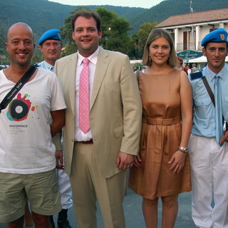 Wijnand Boon, olandese per 5 anni a piedi: ieri ha fatto tappa anche a Seborga