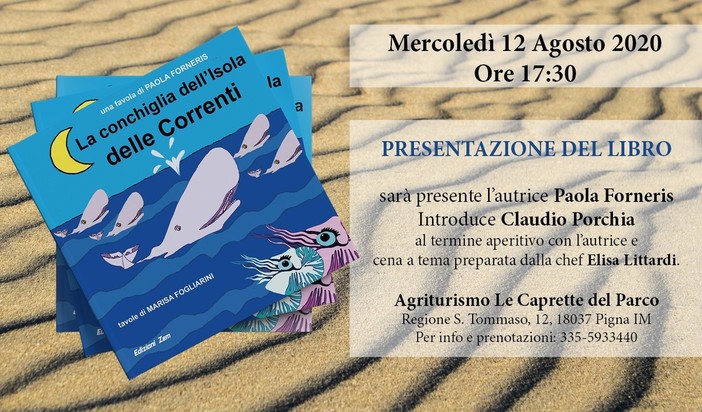 Pigna: mercoledì 12 agosto un libro ed un menù speciale alle Caprette del Parco Pigna: mercoledì 12 agosto un libro ed un menù speciale alle Caprette del Parco