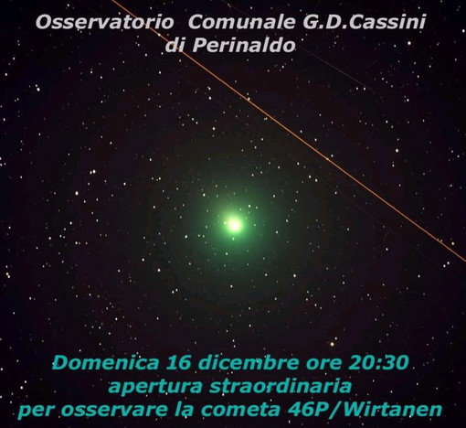Perinaldo: domenica prossima apertura straordinaria dell'osservatorio comunale 'G.D. Cassini' Perinaldo: domenica prossima apertura straordinaria dell'osservatorio comunale 'G.D. Cassini'