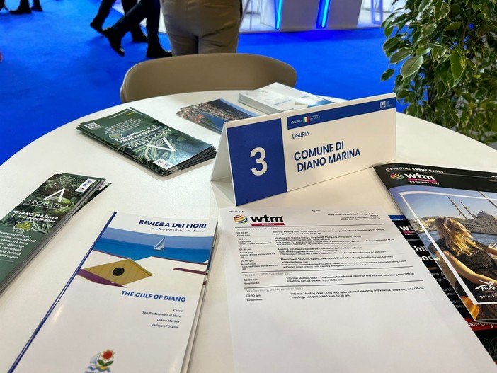 C’è anche Diano Marina al WTM di Londra con Regione Liguria (foto) C’è anche Diano Marina al WTM di Londra con Regione Liguria (foto)