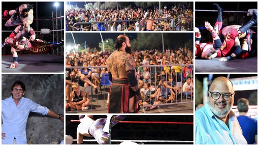 Riva Ligure: ieri sera lo spettacolo del Wrestling e piazza Ughetto strapiena, le più belle foto della serata (Video)