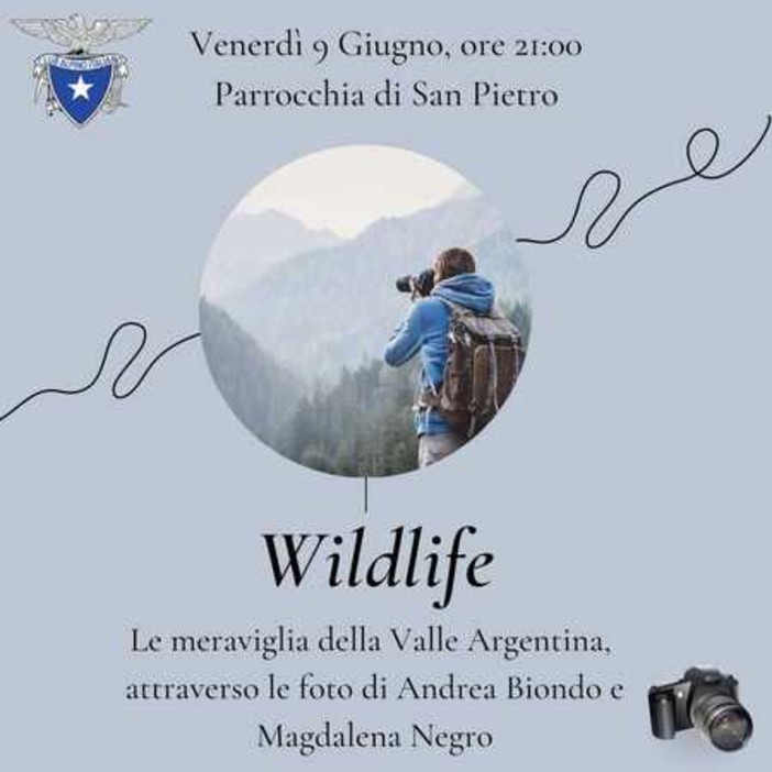 Sanremo, "Wildlife" in esposizione alla parrocchia di San Pietro