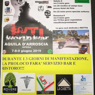 Aquila d'Arroscia: torna da oggi a domenica il campionato italiano WTI di fuoristrada estremo