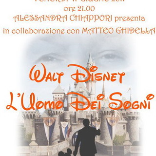 Imperia: venerdì prossimo alla 'Libreria Ragazzi' si parla di 'Walt Disney, l'uomo dei sogni'