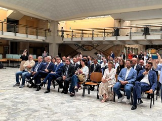 Alcuni momenti dell'inaugurazione tenuta oggi a Novara Alcuni momenti dell'inaugurazione tenuta oggi a Novara