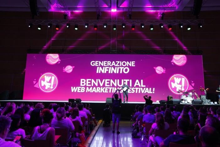 Web Marketing Festival pubblicata l’anteprima del programma: previste oltre 55 sale, più di 500 speaker e ospiti tra cui anche il nostro Gruppo Morenews Web Marketing Festival pubblicata l’anteprima del programma: previste oltre 55 sale, più di 500 speaker e ospiti tra cui anche il nostro Gruppo Morenews