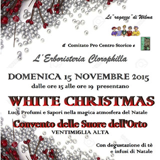 Ventimiglia: domani al Convento delle Suore dell'Orto l'esposizione 'White Christmas'