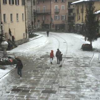 Nevischio in centro a Limone