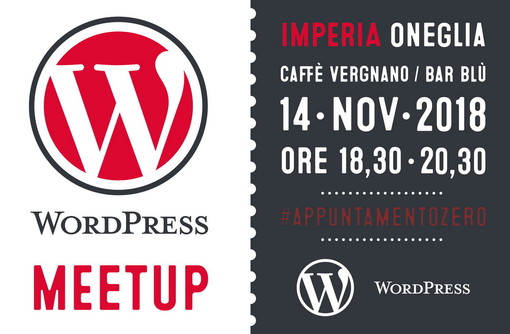 Imperia: mercoledì prossimo al 'Bar Blù' di Oneglia il primo appuntamento con il 'Wordpress Meetup'