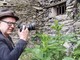 Visita del pittore tedesco Wolfgang Michel a Triora per fotografare le magiche atmosfere del borgo
