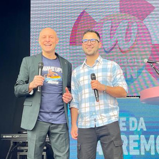 Aquafan a Sanremo con Webboh: dal palco di Villa Ormond annuncia gli eventi 2024 alla Walky Cup