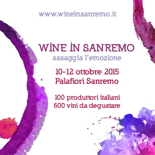 Wine in Sanremo: da sabato a lunedì la prima edizione al Palafiori del Salone vinicolo che ospiterà più di 100 produttori da tutta Italia