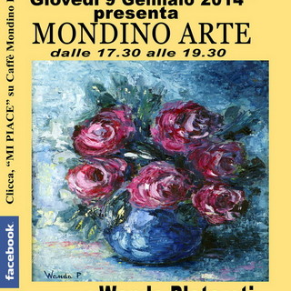 Bordighera: al Caffè Mondino appuntamento con le opere di Wanda Plataroti
