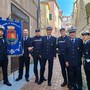 Bordighera, festa di Sant’Ampelio: ultimo giorno di lavoro per il vicecomandante della polizia locale Giuseppe Romani Bordighera, festa di Sant’Ampelio: ultimo giorno di lavoro per il vicecomandante della polizia locale Giuseppe Romani