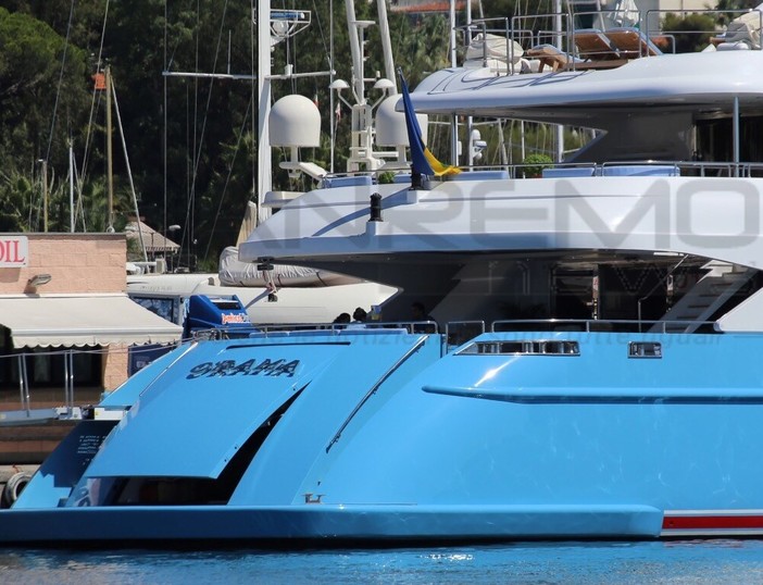 Sanremo: il fratello del Re dell'Arabia Saudita con lo Yacht a Portosole, poi shopping e cena in piazzetta