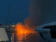 Yacht in fiamme a Portosole, intervento provvidenziale: rogo domato in pochi minuti, nessun ferito