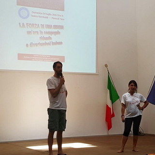 Pieve di Teco: domenica scorsa all'8a edizione del 'Memorial Nicola Ferrari' anche lo 'Yoga della risata'