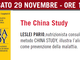 Imperia: sabato prossimo alla Libreria Mondadori l'incontro gratuito 'The China Study'