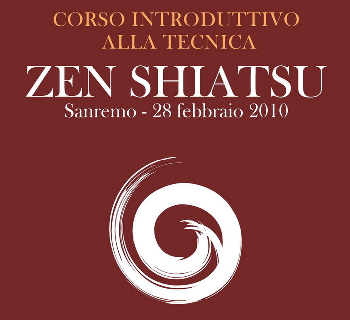 Sanremo: domenica prossima corso introduttivo 'Zen Shiatsu' Sanremo: domenica prossima corso introduttivo 'Zen Shiatsu'