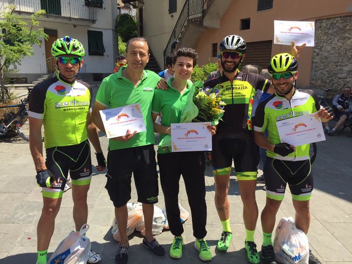 Ciclismo: G.P. Zero team (Rocchetta Nervina) vince iride (Olmo Sanremo)