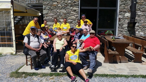 Vallecrosia: residenza protetta per anziani ‘Casa Rachele’ gita al ‘Rifugio Mondovì’ ed eventi estivi