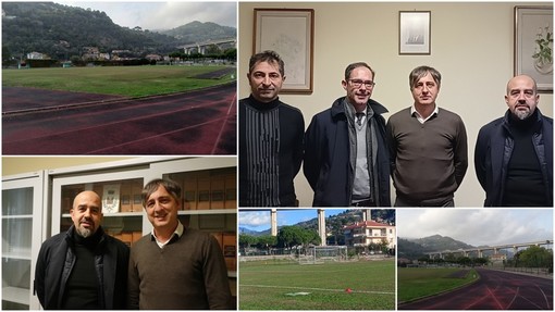 Manutenzione dello Zaccari, i quattro comuni: “Servono 900mila euro per la pista di atletica&quot; (Foto e video)