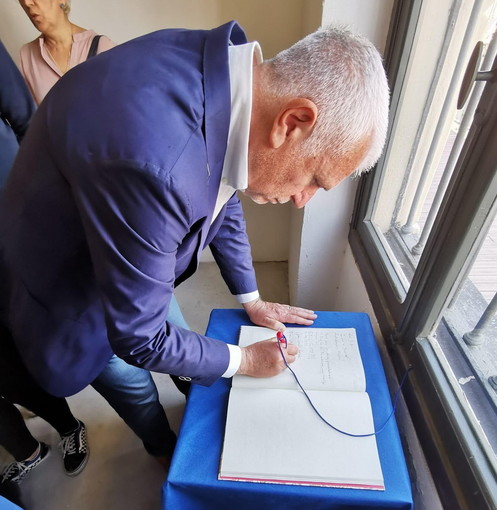 Elezioni amministrative ad Imperia: Luciano Zarbano in visita al museo navale “Serve un museo alternativo a quello di Genova”