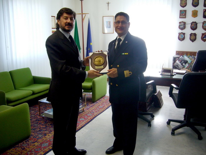 Imperia: il Questore in visita alla Capitaneria di Porto