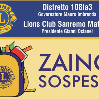 Grazie al service del Lions Club Matutia scatta l'operazione 'Zaino Sospeso': un aiuto per l'acquisto di materiale scolastico