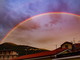 Taggia: le immagini di un lettore dell'arcobaleno che ha solcato il cielo sopra la città Taggia: le immagini di un lettore dell'arcobaleno che ha solcato il cielo sopra la città